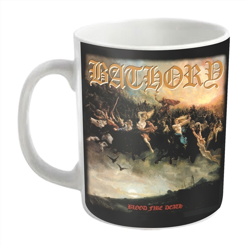 Blood Fire Death: White/Product Detail/Mugs