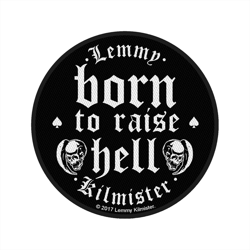 Born To Raise Hell/Product Detail/Buttons & Pins