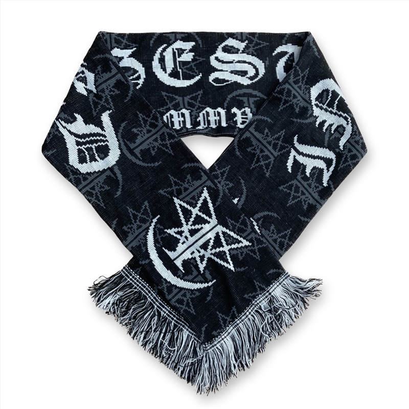 Scarf: Black/Product Detail/Apparel