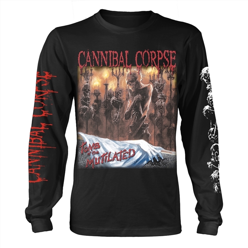 Tomb Of The Mutilated: Black - LARGE/Product Detail/Shirts