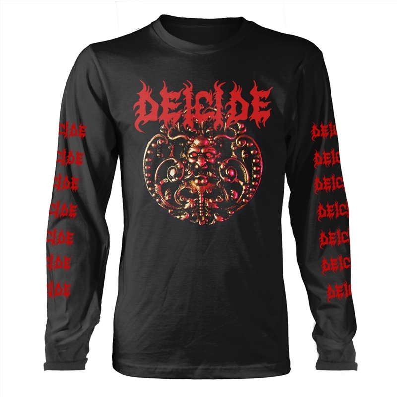 Deicide: Black (Fotl) - SMALL/Product Detail/Shirts