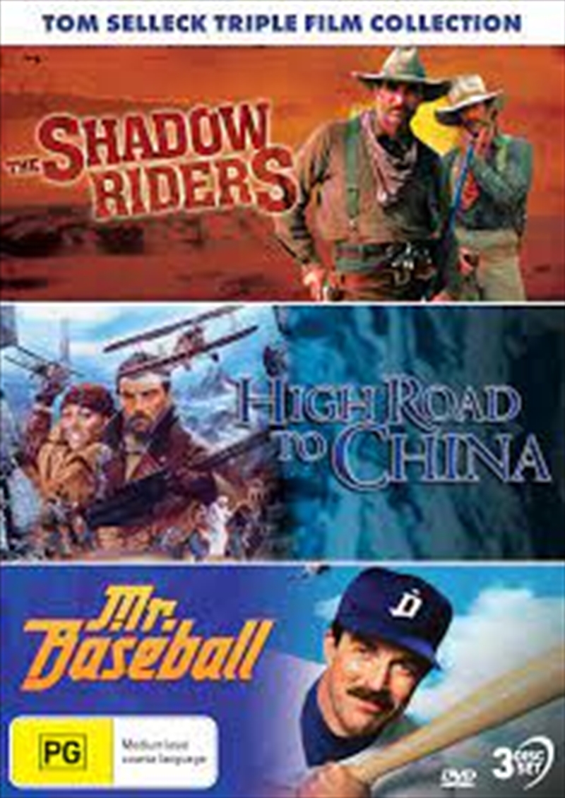 Shadow Riders / High Road To China / Mr. Baseball  Tom Selleck Collection, The/Product Detail/Action