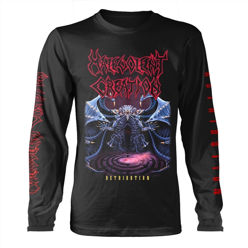 Retribution: Black - MEDIUM/Product Detail/Shirts