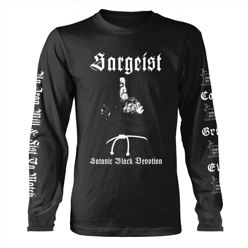 Satanic Shatraug: Black - XL/Product Detail/Shirts