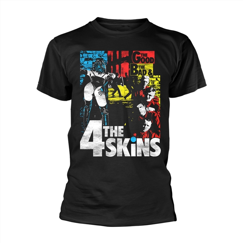 The Good The Bad & The 4 Skins: Black - SMALL/Product Detail/Shirts