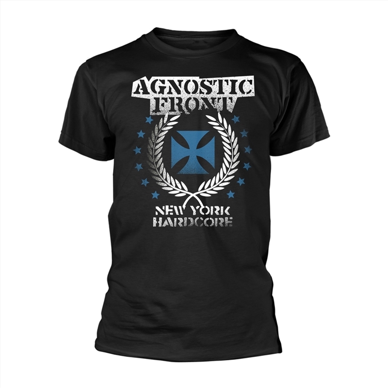 Blue Iron Cross: Black - SMALL/Product Detail/Shirts