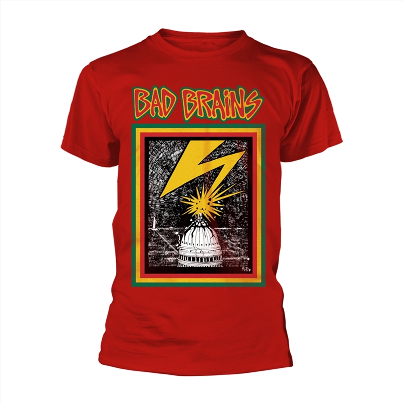 Bad Brains: Red - SMALL/Product Detail/Shirts