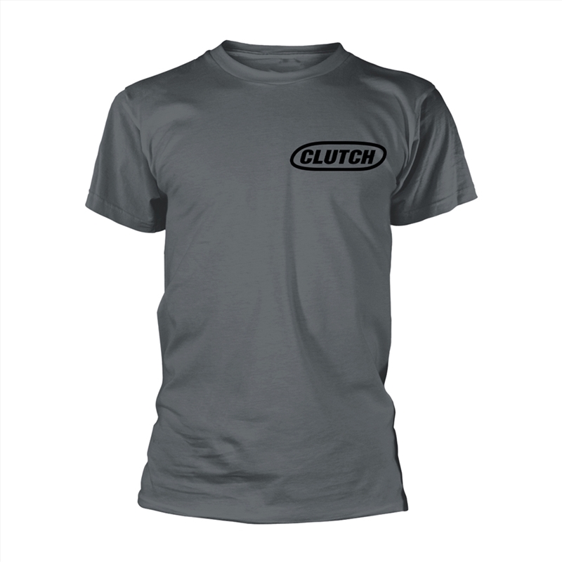 Classic Logo (Black/Grey): Grey - MEDIUM/Product Detail/Shirts