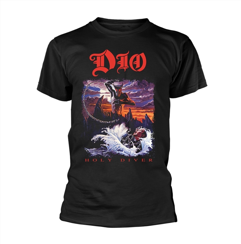 Holy Diver: Black - SMALL/Product Detail/Shirts