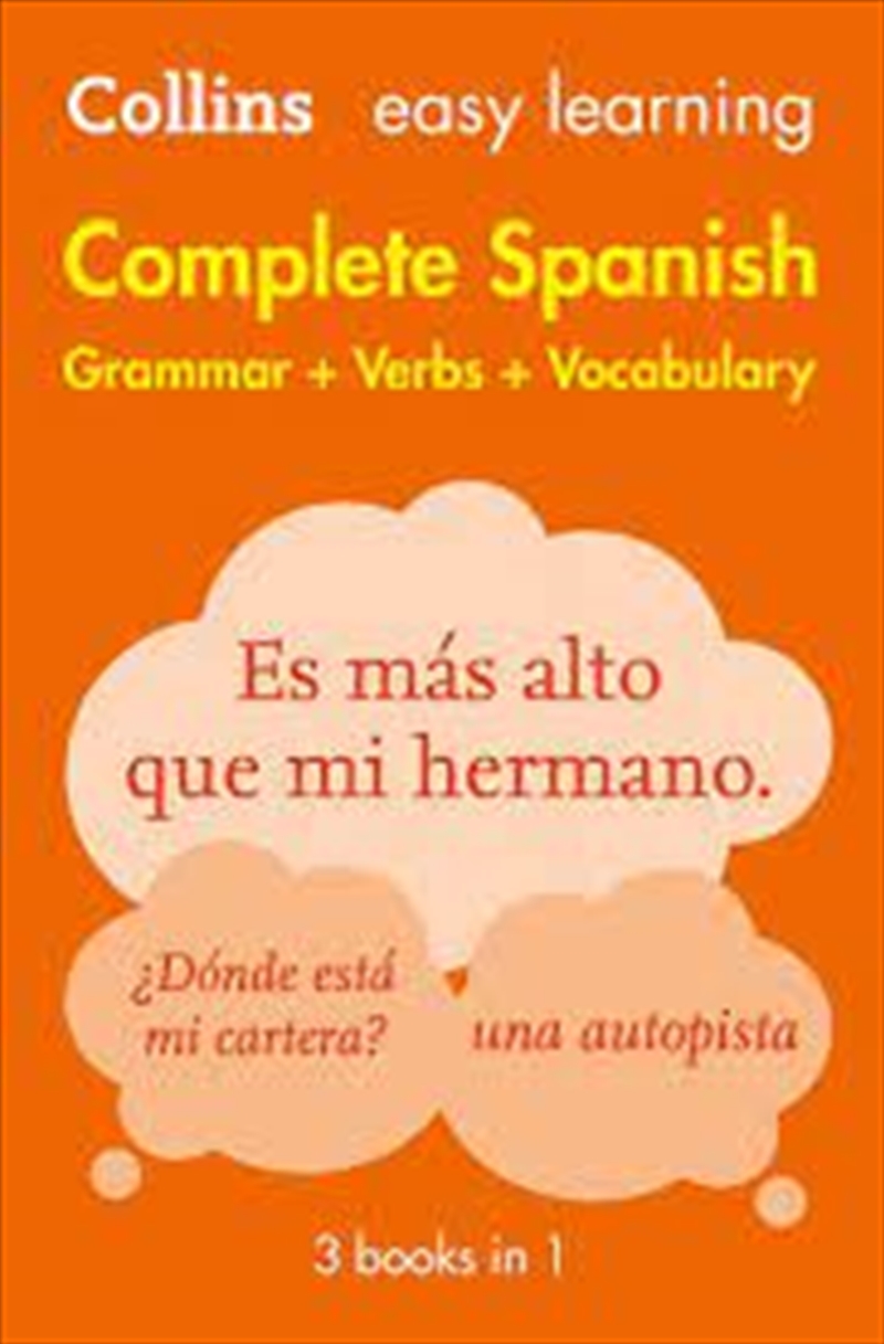 Col Easy Learning Complete Spanish/Product Detail/Language & Linguistics