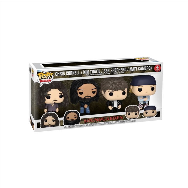 Soundgarden - Pop! Vinyl 4-Pack/Product Detail/Music