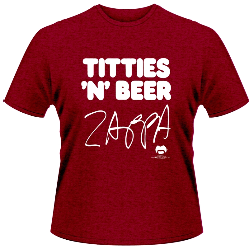 Titties 'N' Beer: Red - SMALL/Product Detail/Shirts