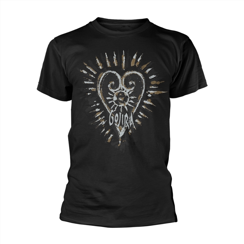 Fortitude Heart (Organic): Black - SMALL/Product Detail/Shirts