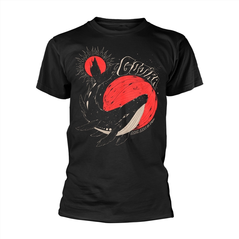 Whale Sun Moon (Black Organic): Black - MEDIUM/Product Detail/Shirts