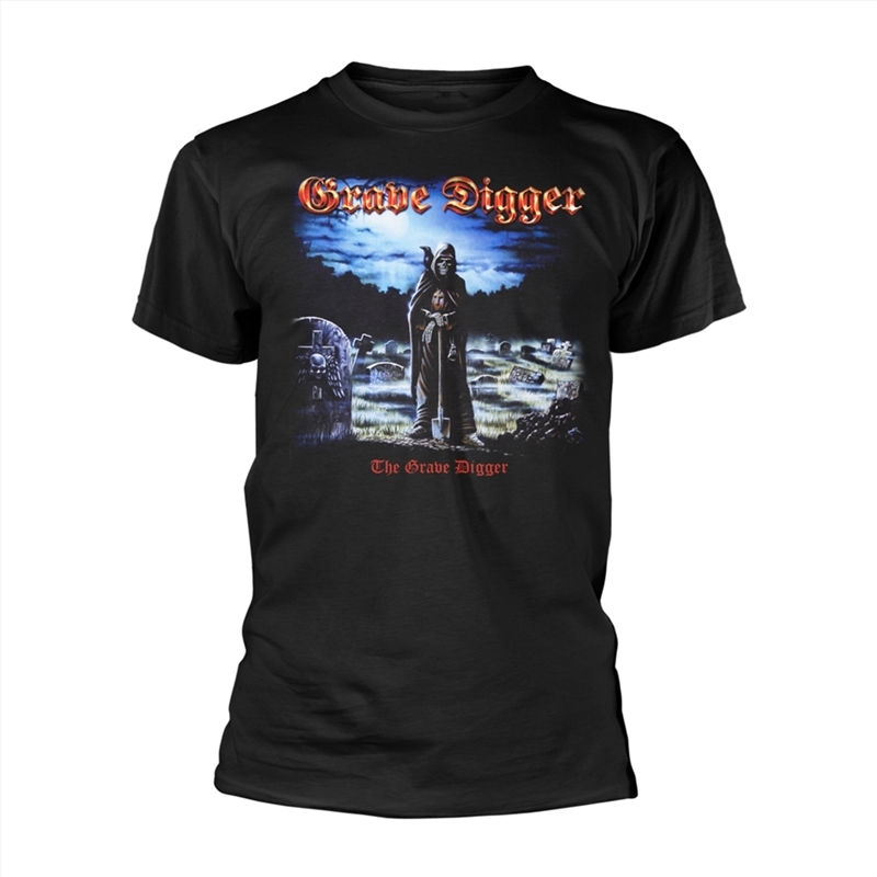 The Grave Digger: Black - SMALL/Product Detail/Shirts