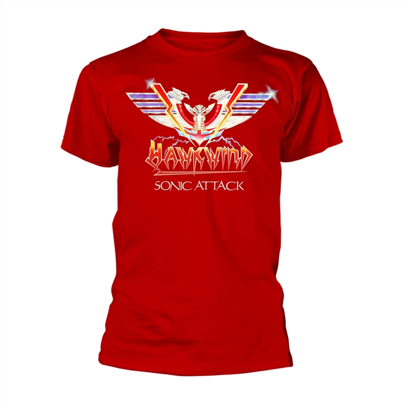 Sonic Attack: Red - SMALL/Product Detail/Shirts