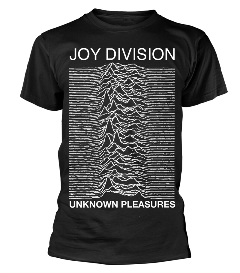 Unknown Pleasures: Black - SMALL/Product Detail/Shirts