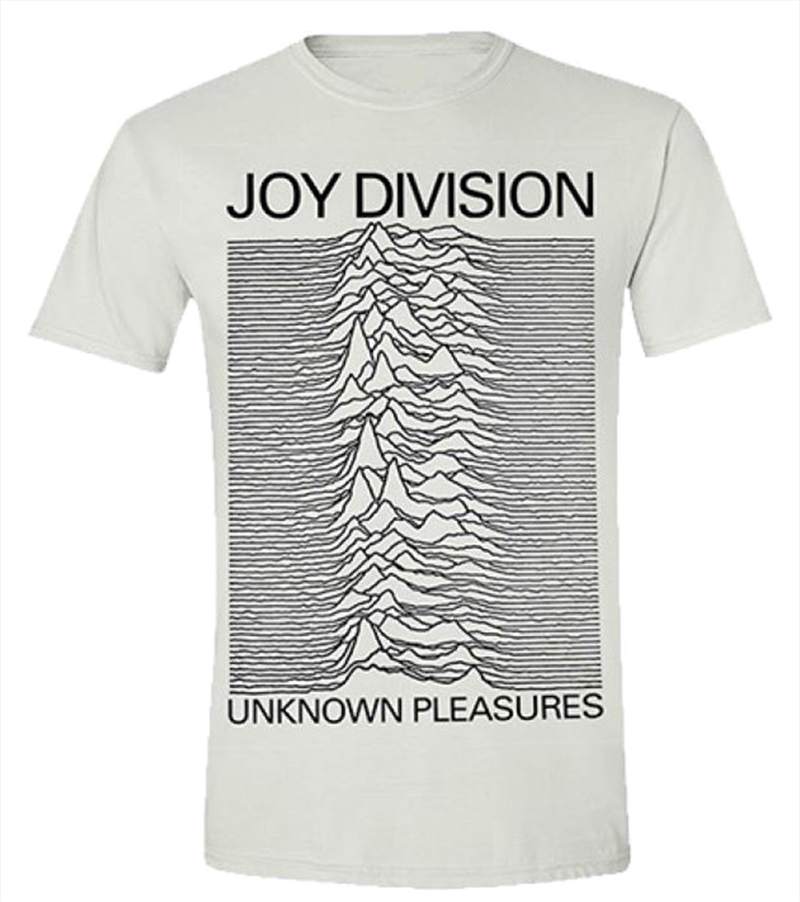 Unknown Pleasures: White - SMALL/Product Detail/Shirts