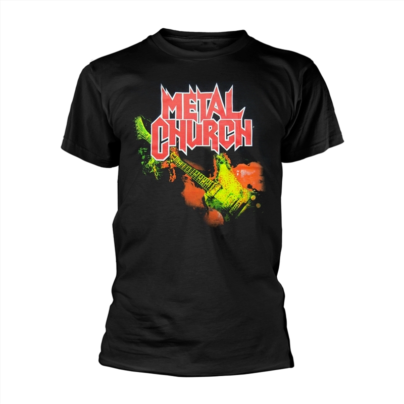 Metal Church: Black - SMALL/Product Detail/Shirts