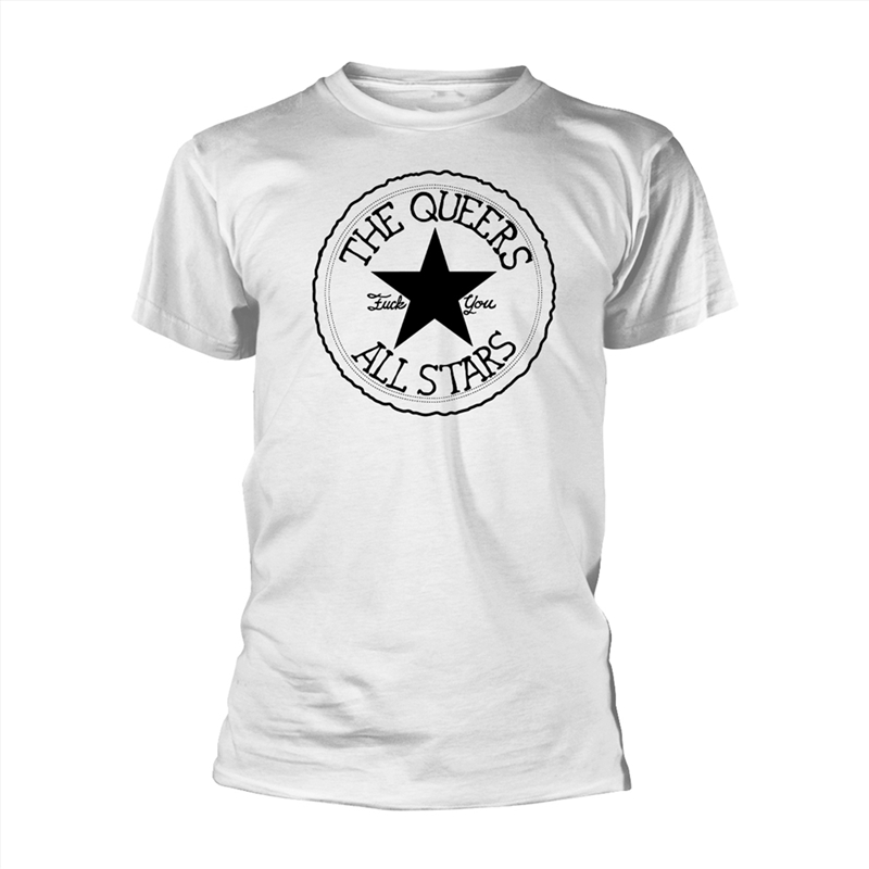 All Stars: White - MEDIUM/Product Detail/Shirts