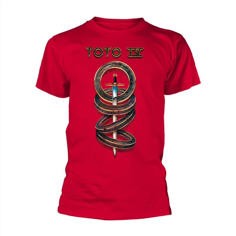 Toto Iv: Red - SMALL/Product Detail/Shirts