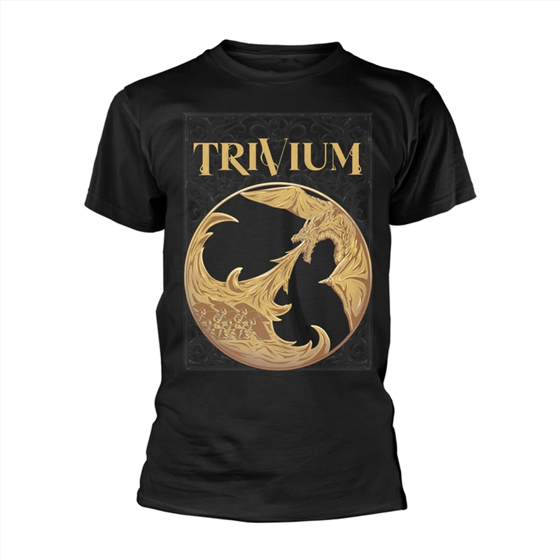 Gold Dragon: Black - SMALL/Product Detail/Shirts