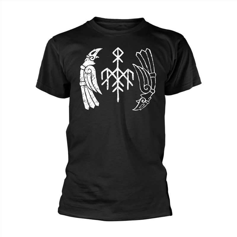 Kvitravn (Organic Ts): Black - MEDIUM/Product Detail/Shirts