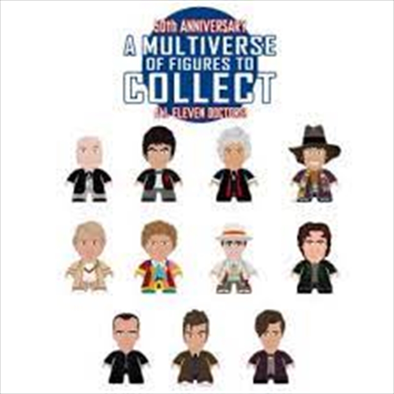 Doctor Who - 11 Doctors Titans Blind Box (SENT AT RANDOM)/Product Detail/Figurines