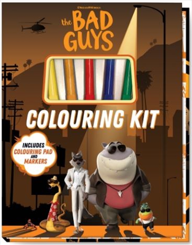 The Bad Guys Colouring Kit/Product Detail/Kids Colouring