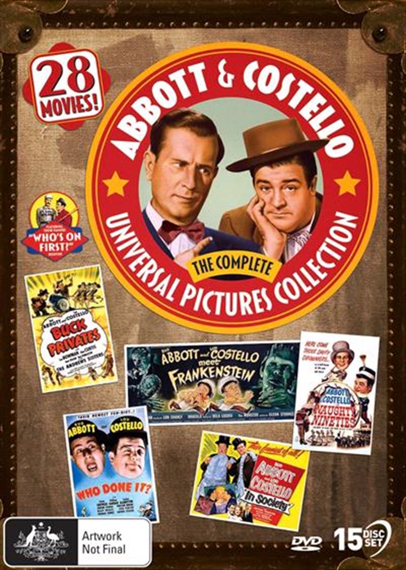 Abbott And Costello  Complete Universal Pictures Collection/Product Detail/Comedy