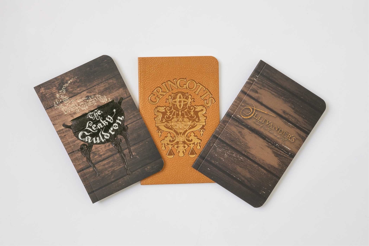 Harry Potter: Diagon Alley Pocket Notebook Collection (Set of 3)/Product Detail/Notebooks & Journals