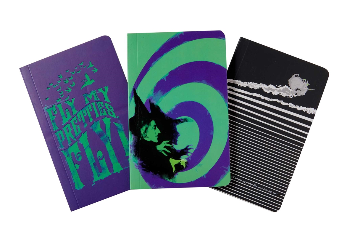 The Wizard of Oz Pocket Notebook Collection (Set of 3)/Product Detail/Notebooks & Journals