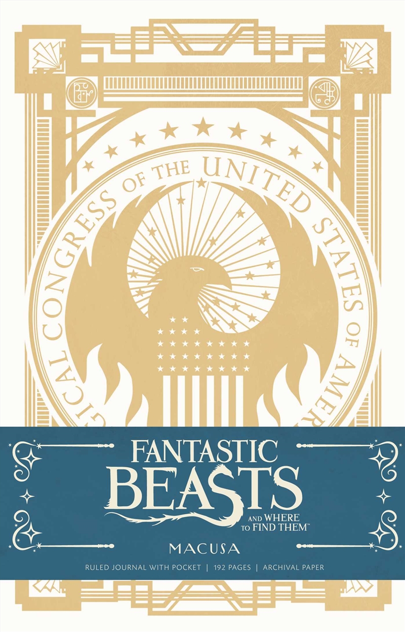 Fantastic Beasts and Where to Find them: MACUSA Hardcover Ruled Journal/Product Detail/Stationery