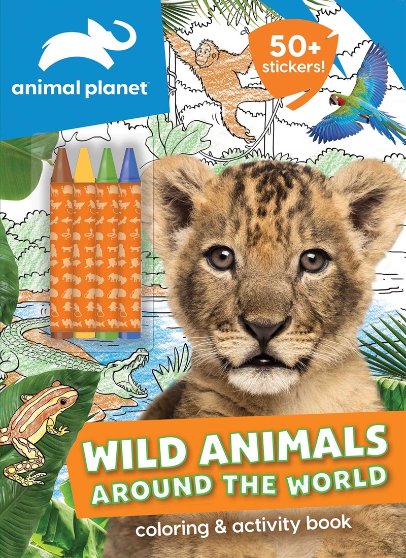 Animal Planet: Wild Animals Around the World Coloring and Activity Book/Product Detail/Kids Colouring