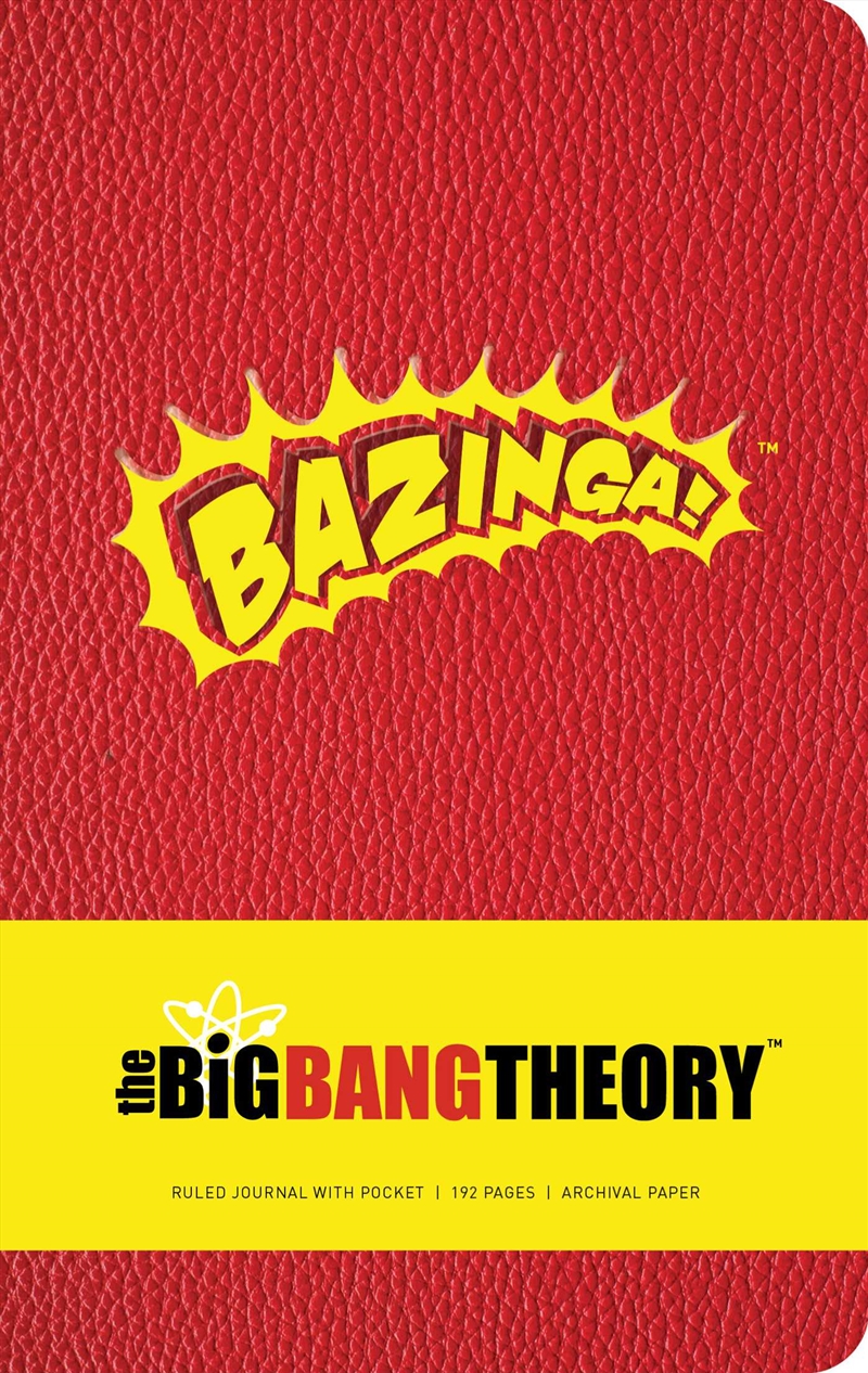 The Big Bang Theory Hardcover Ruled Journal/Product Detail/Notebooks & Journals