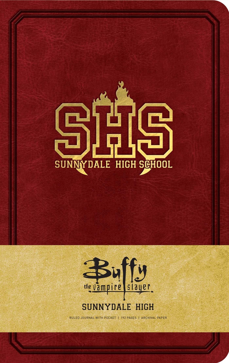 Buffy the Vampire Slayer Sunnydale High Hardcover Ruled Journal/Product Detail/Notebooks & Journals