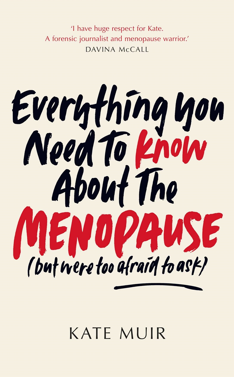 Everything You Need to Know About the Menopause (but were too afraid to ask)/Product Detail/Reading