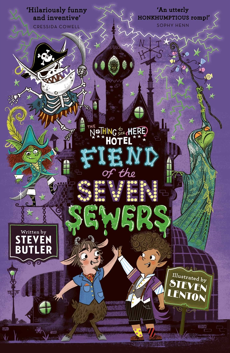 Fiend of the Seven Sewers/Product Detail/Childrens Fiction Books