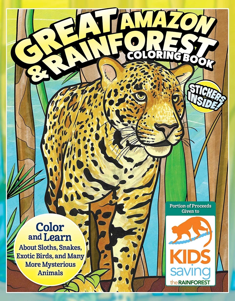 Great Amazon & Rainforest Coloring Book/Product Detail/Kids Colouring