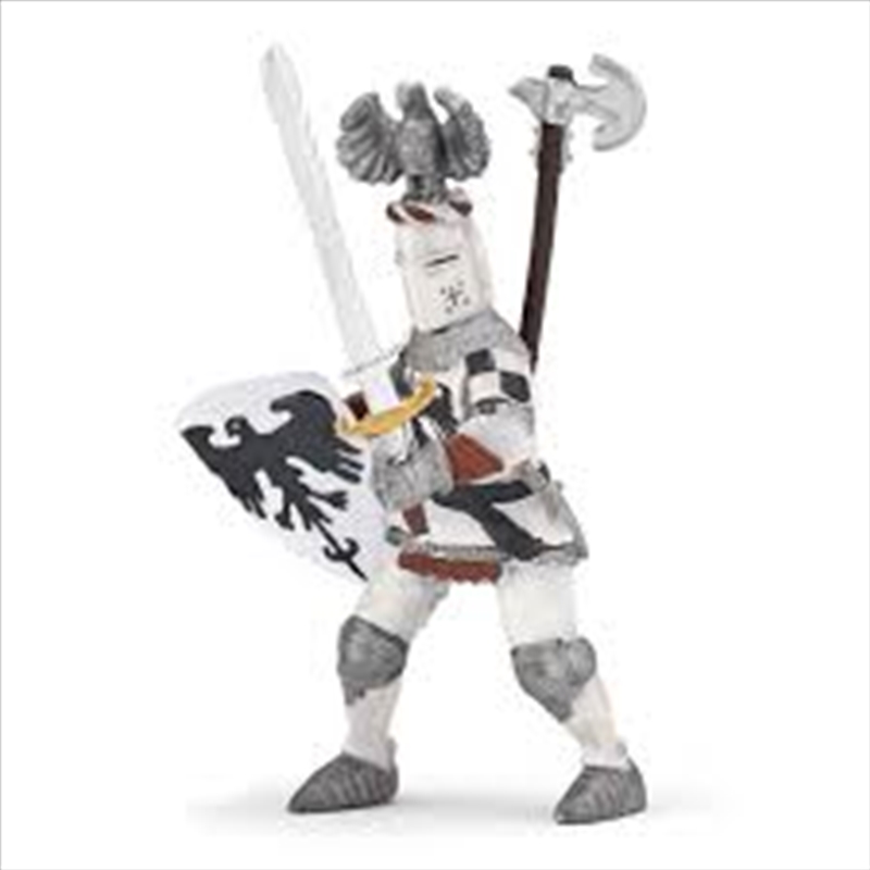 Papo - White crested knight Figurine/Product Detail/Figurines