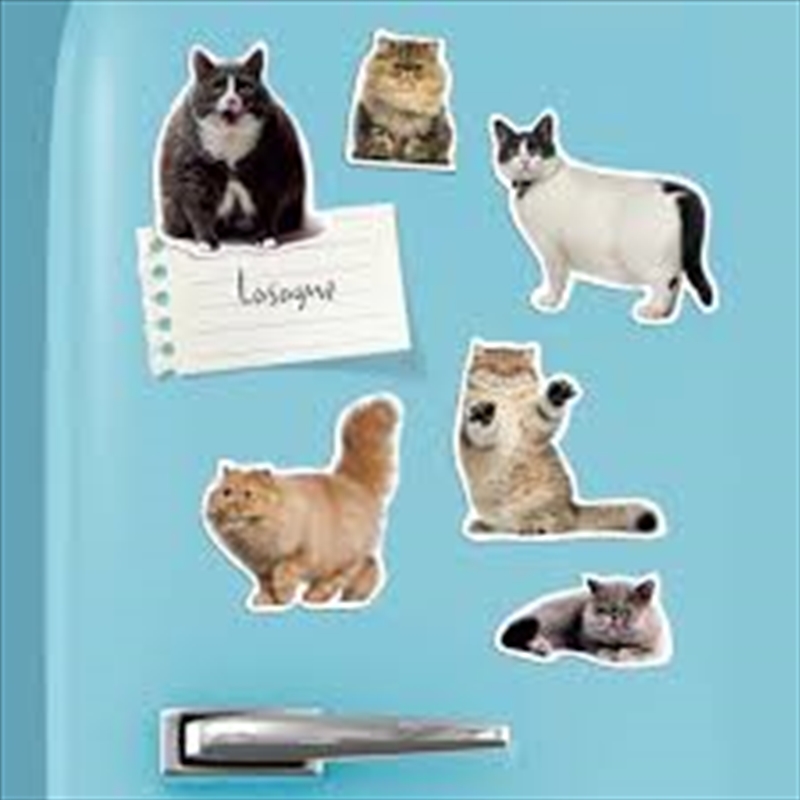 Mustard - Fat Cat Magnets - Set of 12/Product Detail/Stationery