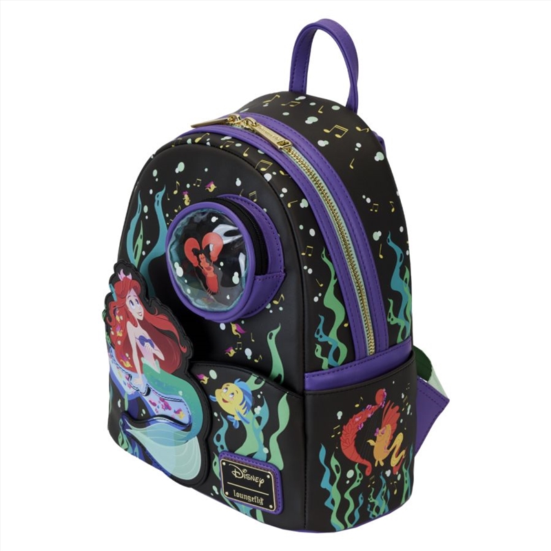 Loungefly The Little Mermaid (1989) 35th Anniversary - Life Is The Bubbles Mini Backpack/Product Detail/Bags