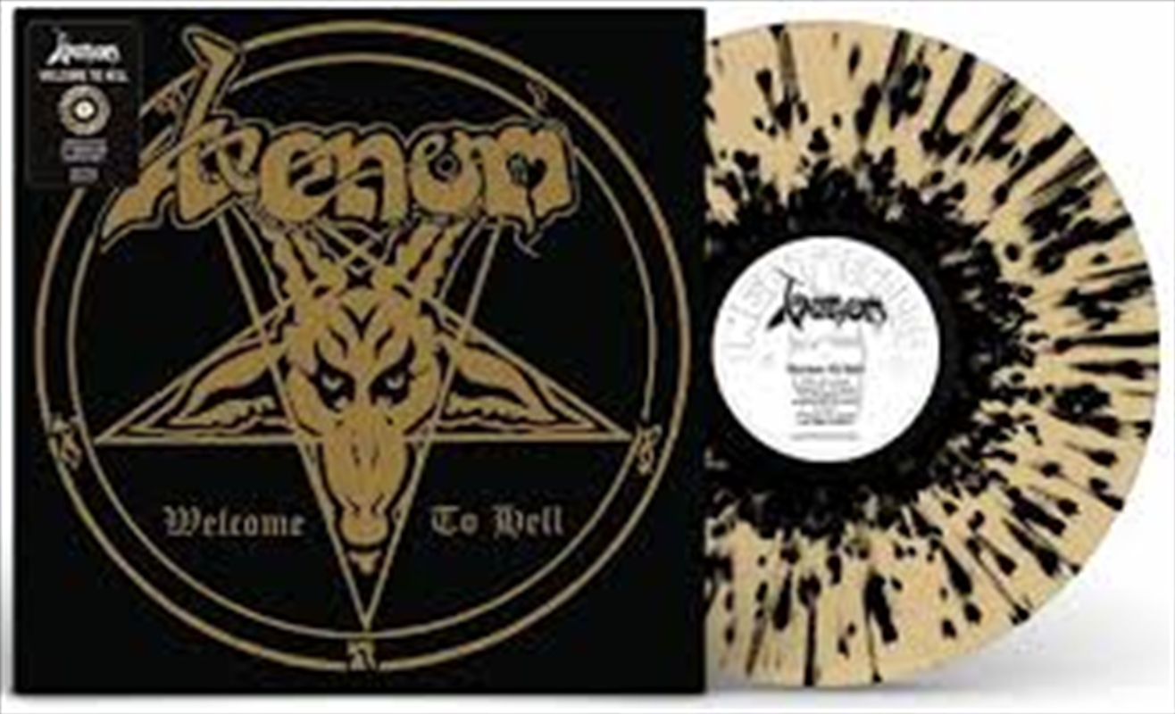 Welcome To Hell - Gold / Black Splatter Vinyl/Product Detail/Metal