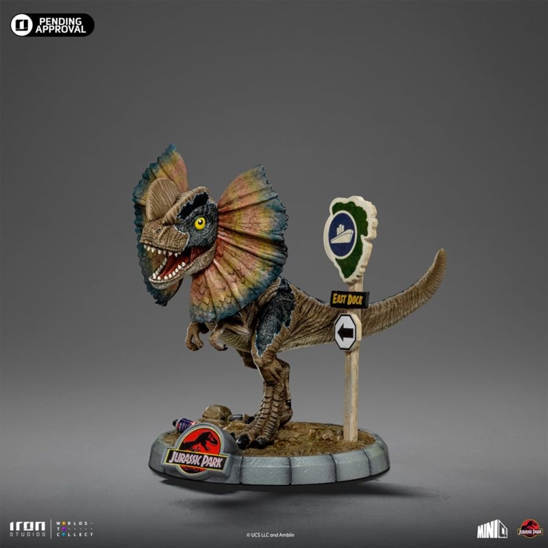 Jurassic Park - Dilophosaurus MiniCo Vinyl/Product Detail/Figurines