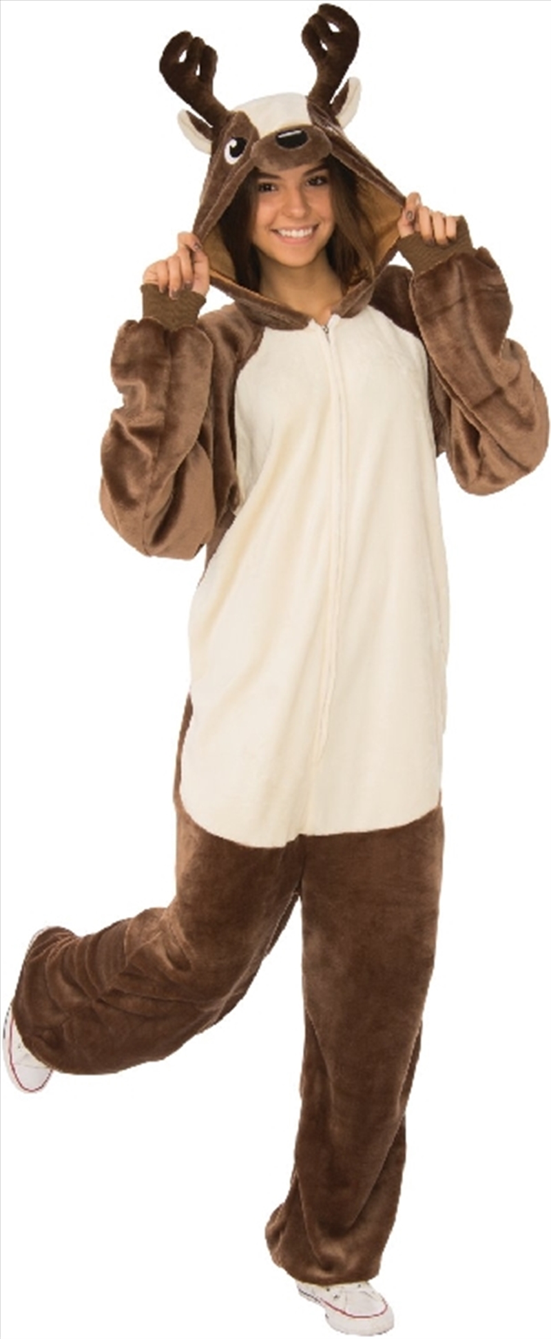 Reindeer Furry Onesie Costume - Size S-M/Product Detail/Costumes