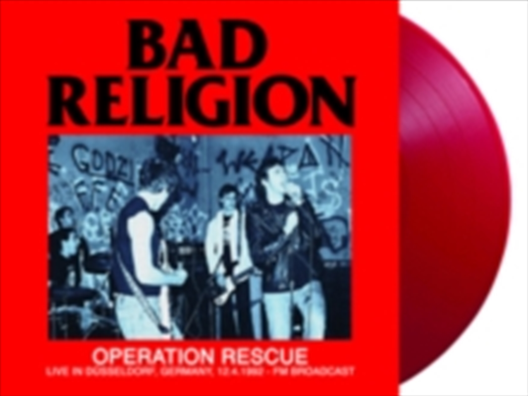 Operation Rescue - Live In Dusseldorf. Germany. 12.4.1992 - Fm Broadcast (Coloured Vinyl)/Product Detail/Hard Rock