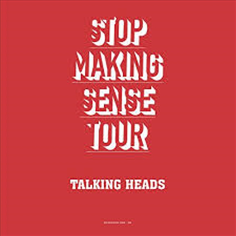 Stop Making Sense Tour: Red Vi/Product Detail/Rock/Pop