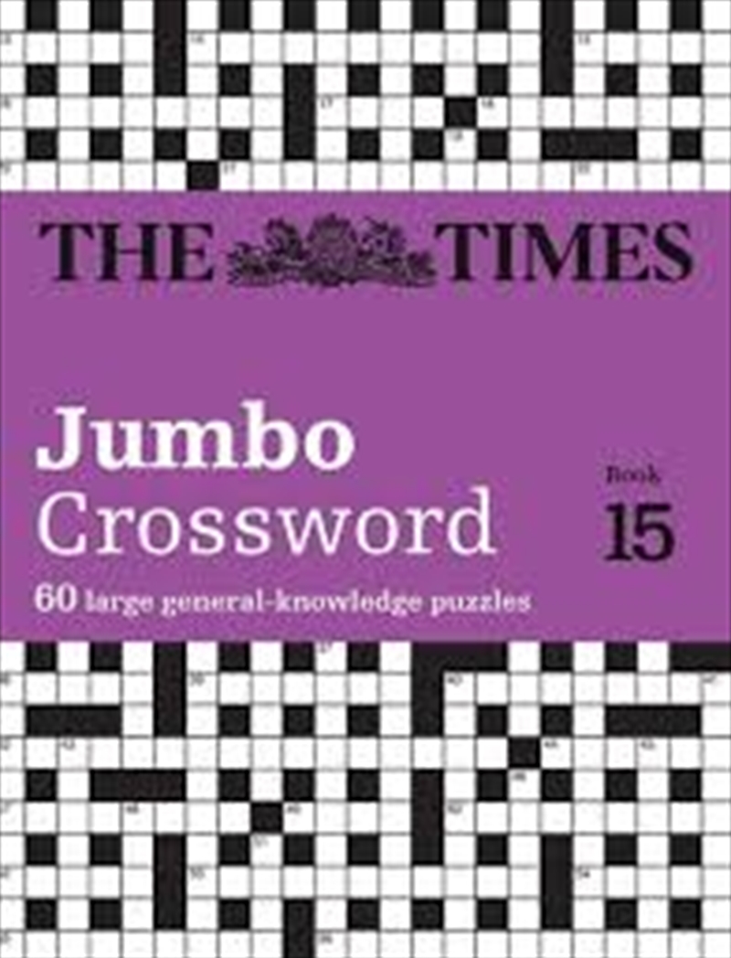 Times 2 Jumbo Crossword Book 15/Product Detail/Adults Activity Books