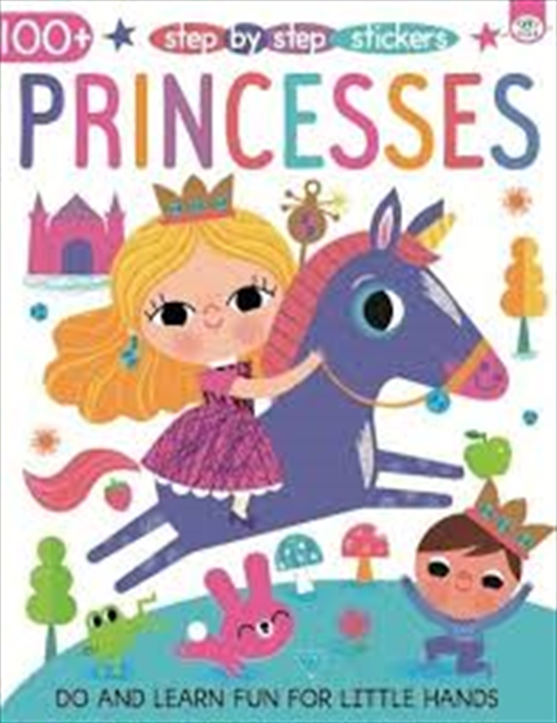 Step By Step Stickers: Princess/Product Detail/Kids Activity Books