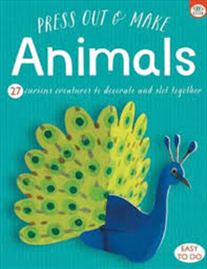 Press Out and Make: Animals/Product Detail/Kids Activity Books